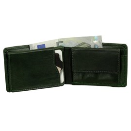 Branco Leather Men's Mini Purse Soft Cowhide 10 cm, Green