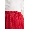 DeFacto Girls' Skirt, red