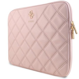 CG Mobile Guess Sleeve GUCS14ZPSQSSGP 14 Inch Pink Quilted 4G, pink