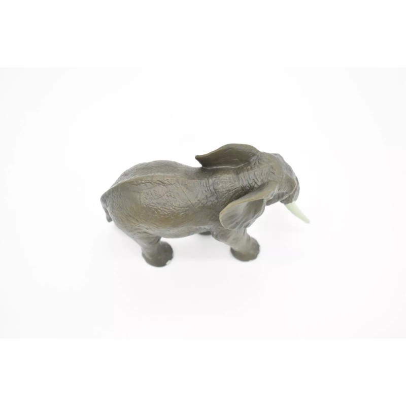 Deshen Du Elephant Toy, African, Model, Figure, Educate, Realistic Rubber