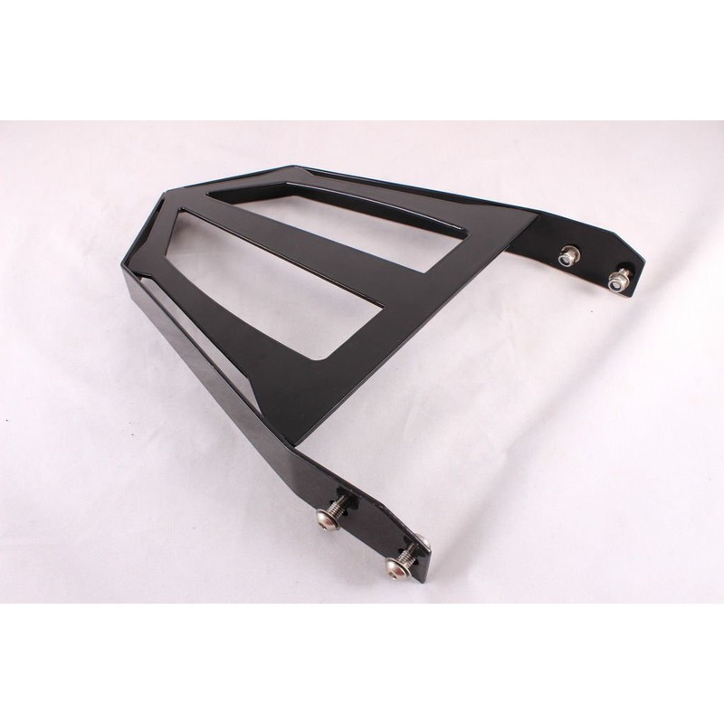 USA Y53R Black Backrest Sissy Bar Luggage Rack 4 Victory