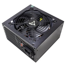 APEVIA VENUS500W Venus 500W ATX Power Supply with Auto-Thermally Controlled 120mm Fan, 115/230V Switch, All Protections