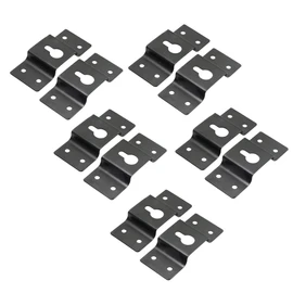 Fahgaer Speaker Wall Mount Bracket Ceiling Stand Clamp Surround Speaker Rear Hook Hanger Plate for Speaker Accessories