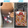 ghatobty Car Trash Bag Vintage Groovy Flowers Car Garbage Bag