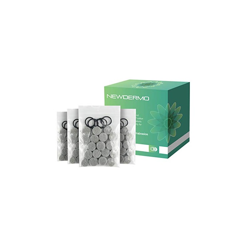 NEWDERMO 120Pcs Microdermabrasion Filters for 2-in-1 & 3-in-1 Microdermabrasion Machine