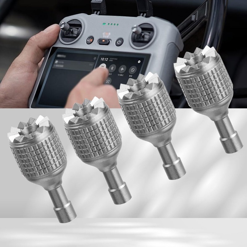 4PCS Adjustable Extended Joystick Remote Control Sticks for DJI RC/RC2