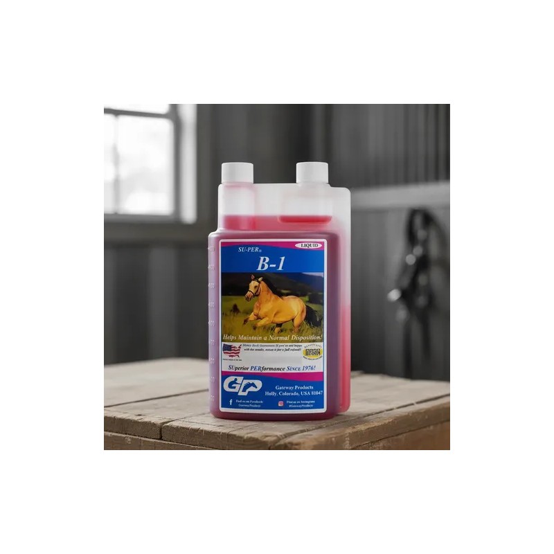 Su-per B-1 Vitamina Liquida 946ml Caballos Equinos