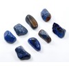 HQRP Natural Blue Dumortierite Tumbled Stone Pebbles Polished Gemstone Quartz