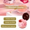 XdealCozyxc 3PCS Honey Balm Uk Lip, Bee Honeybalm for 24h