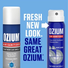Ozium® 3.5 Oz. Air Sanitizer & Odor Eliminator for Homes, Cars, Offices and More, That New Car Smell Scent - 3 Pack