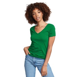 Next Level Ladies' Ideal V XS KELLY GREEN