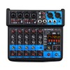 BOMGE 6 Channel mini DJ Audio sound mixer console with