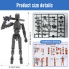 Titan 13 Action Figure, 3Pcs T13 Figure 3D Printed Lucky
