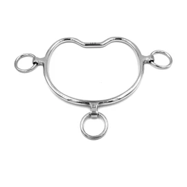 Equine Smile ES0069 Chifney Steiger Stainless Steel Bit (13.5 cm)