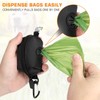 MalsiPree Dog Poop Bag Dispenser with Used Waste Bag Holder
