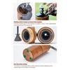 Hand Coffee Grinder Multifunctional Adjustable Coarseness Portable Manual Coffee Bean