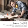 Carpenter Pencil Set 2 Scribers 36 Refills 4 All Metal