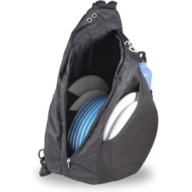 Infinite Discs Slinger Bag - Disc Golf Backpack, 6-12 Discs, Multiple Colors - Yellow