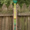 A.M. Leonard Jumbo Rain Gauge, Green, Read from 50-Foot Distance