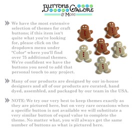 Buttons Galore and More Gingerbread Cookies Button