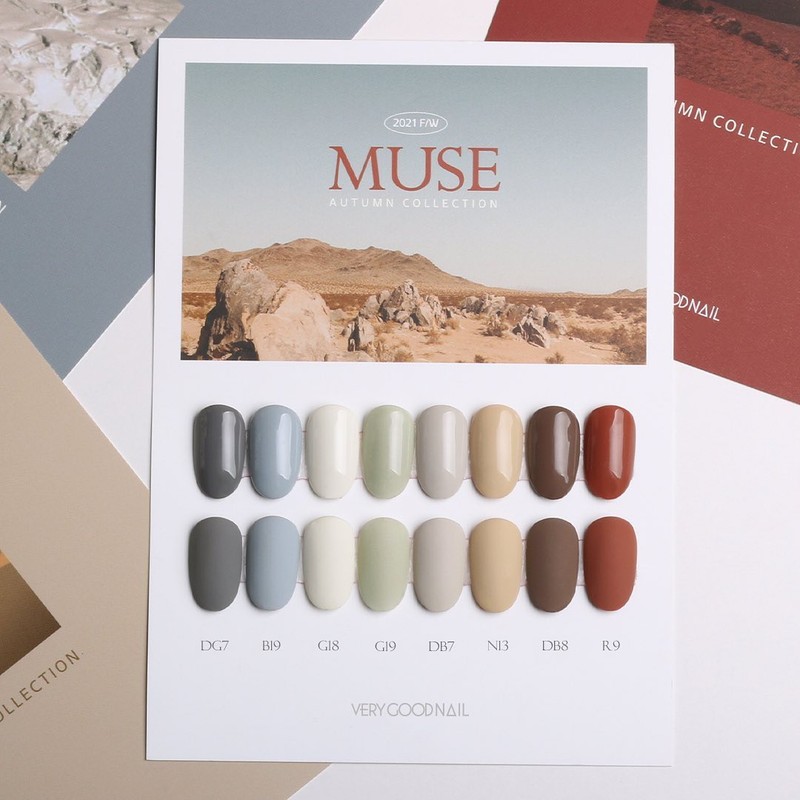 Very Good Nail Muse Fall Collection Single Item / 베리굿네일
