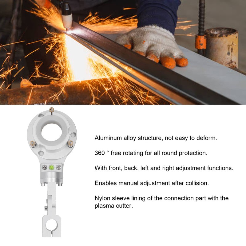 Plasma Cutter Clamp, Plasma Torch Holder Easy Adjusting for Work