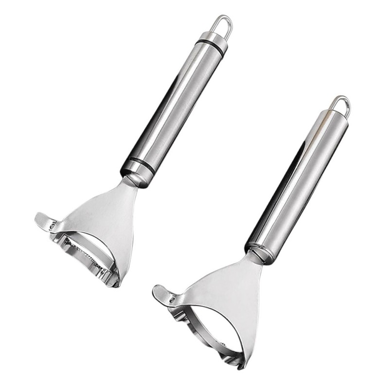 Ciieeo 2sets Stainless Steel Corn Stripper Peeler Efficient Kitchen Tool