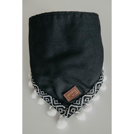 Bandana con Pompon XUXO, Elegante Accesorio para tu Mascota, Estilo y Comodidad para tu Mejor Amigo. Coco, M