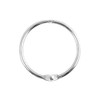 Spirella Ringo Shower Curtain Rings Pack of 12 Chrome Small