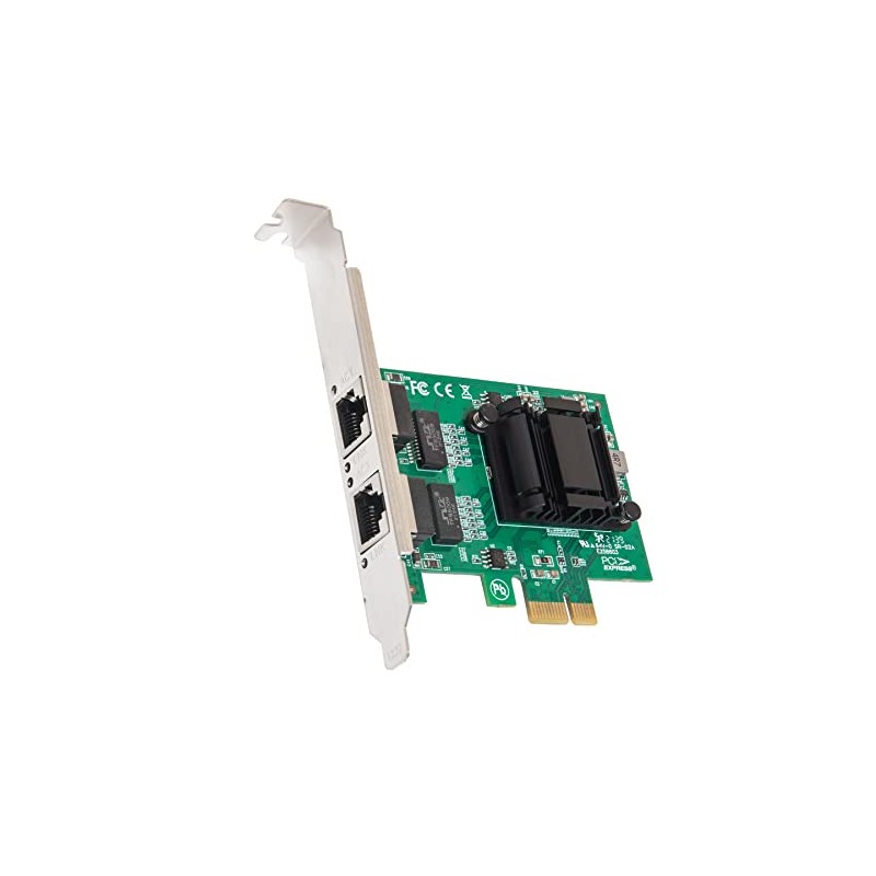 IO CREST Tarjeta de Red Gigabit Ethernet PCI-e x1 de