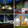 T-SUNUS Solar Garden Spot Lights, LED Solar Landscape Light Outdoor