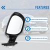 Lqito Right Passenger Side Mirror Compatible with 2013 2014 2015