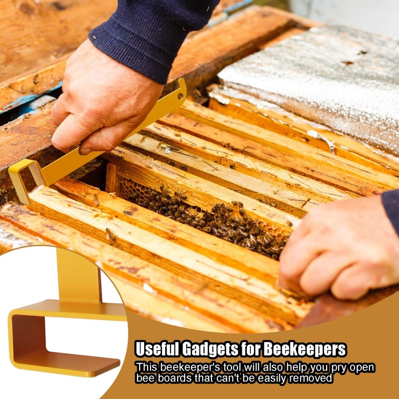 2 Pcs Bee Frame Holders, Painted Beekeeping Frame Support Bracket,