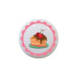 Cute Cupcakes by MCD on 1.5" DECORATIVE Glossy Ceramic Dresser Drawer PULLS Cabinet Cupboard KNOBS (11)