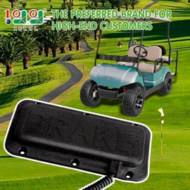 10L0L Golf Cart Universal Golf Cart Brake Light Switch Pad for Club Car, EZGO, Yamaha, Replacement Brake Pedal Switch for 12V/36V/48V Carts
