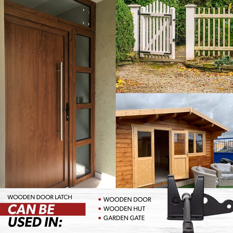 DOJA Barcelona | Garden Gate Lock | Wooden Gate Lock