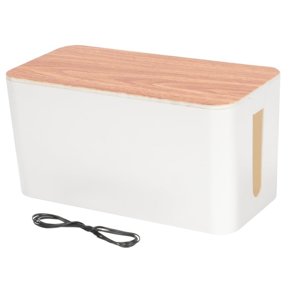 TEHAUX Delicate Wear Resistant Cable Storage Box Durable Desktop Wire
