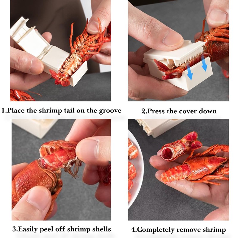 10Pcs Crawfish Peeler,2024 New Crawfish Shucker,Crawfish Sheller,Multifunction Sheller The Seafood,Portable