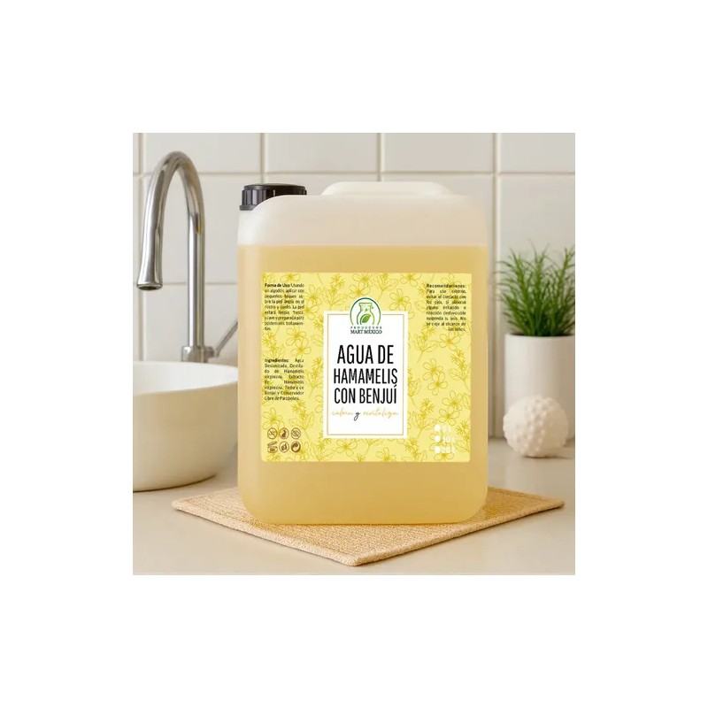 Productos Mart Mexico Agua de Hamamelis y Benjuí Tónico Facial
