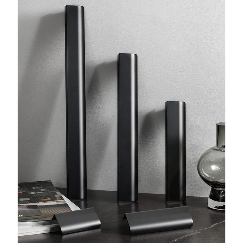 Qrity Pack of 10 164 mm Modern Kitchen Handles Curved