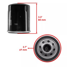 Caltric Oil Filters For Polaris Ranger 570 14-22 / 570 Full Size 2015-22 / RZR 570 12-20