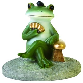 DAIKAI Copeau (Copeau) Frog Figurine Cute Interior Decoration Tonosamagaeru 1.8×1.8×1.7 (inches) 4.6×4.5×4.2 (cm) 73324