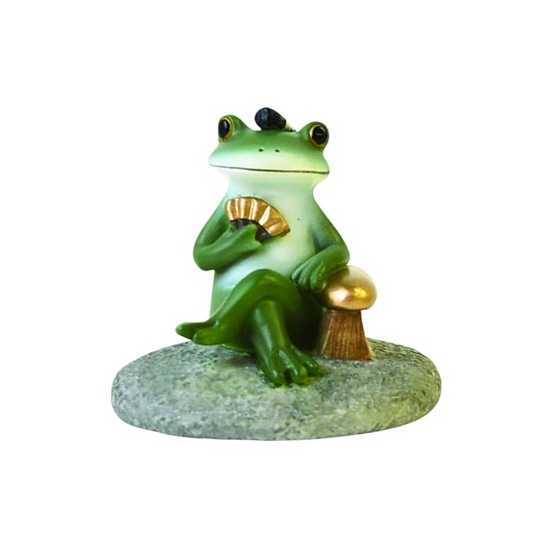 DAIKAI Copeau (Copeau) Frog Figurine Cute Interior Decoration Tonosamagaeru 1.8×1.8×1.7