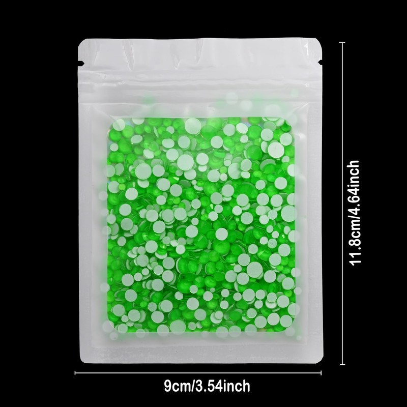 Flatback Glass Rhinestones,Bedazzler Gems Non Hotfix Crystal Rhinestones for Crafts