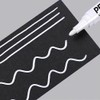 Audio Fan White Pen, White Marker, 2 Kinds of Tips,