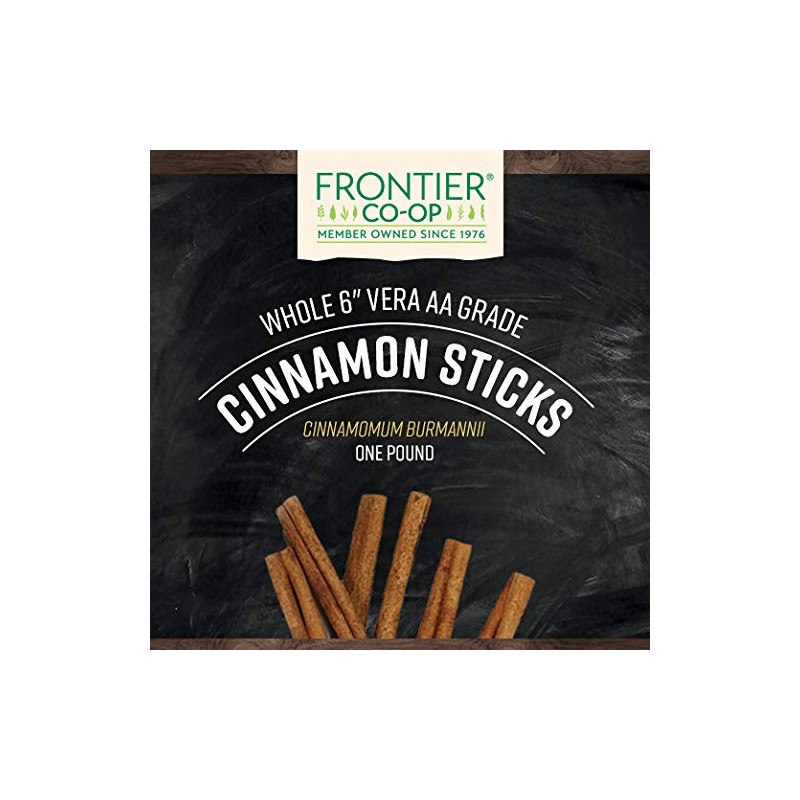 Frontier Co-op Korintje Cinnamon Sticks 6" 1lb