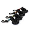 4Pcs Multi-Coloured Suction Cups With Hooks/straps by Manhattan International. Best