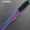 Titanium Guardian Twin Machete Set with Sheath | 11” Stainless