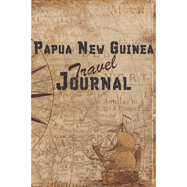 Papua New Guinea Travel Journal: 6x9 Travel Notebook with prompts