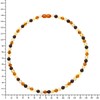InCollections 2460440013L850 Ladies' Beaded Necklace Amber 42 cm